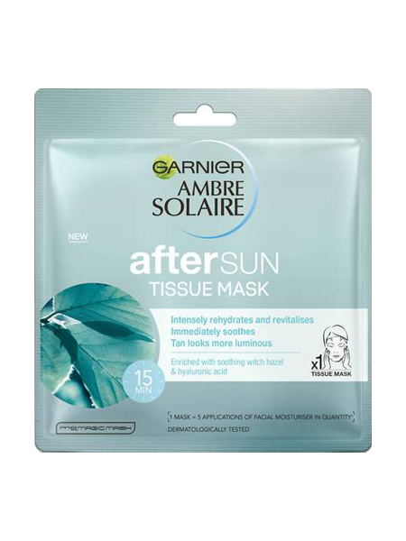 Garnier Face Sheet Mask </br>ماسکی ڕوخسار دوای بەرهەتاو